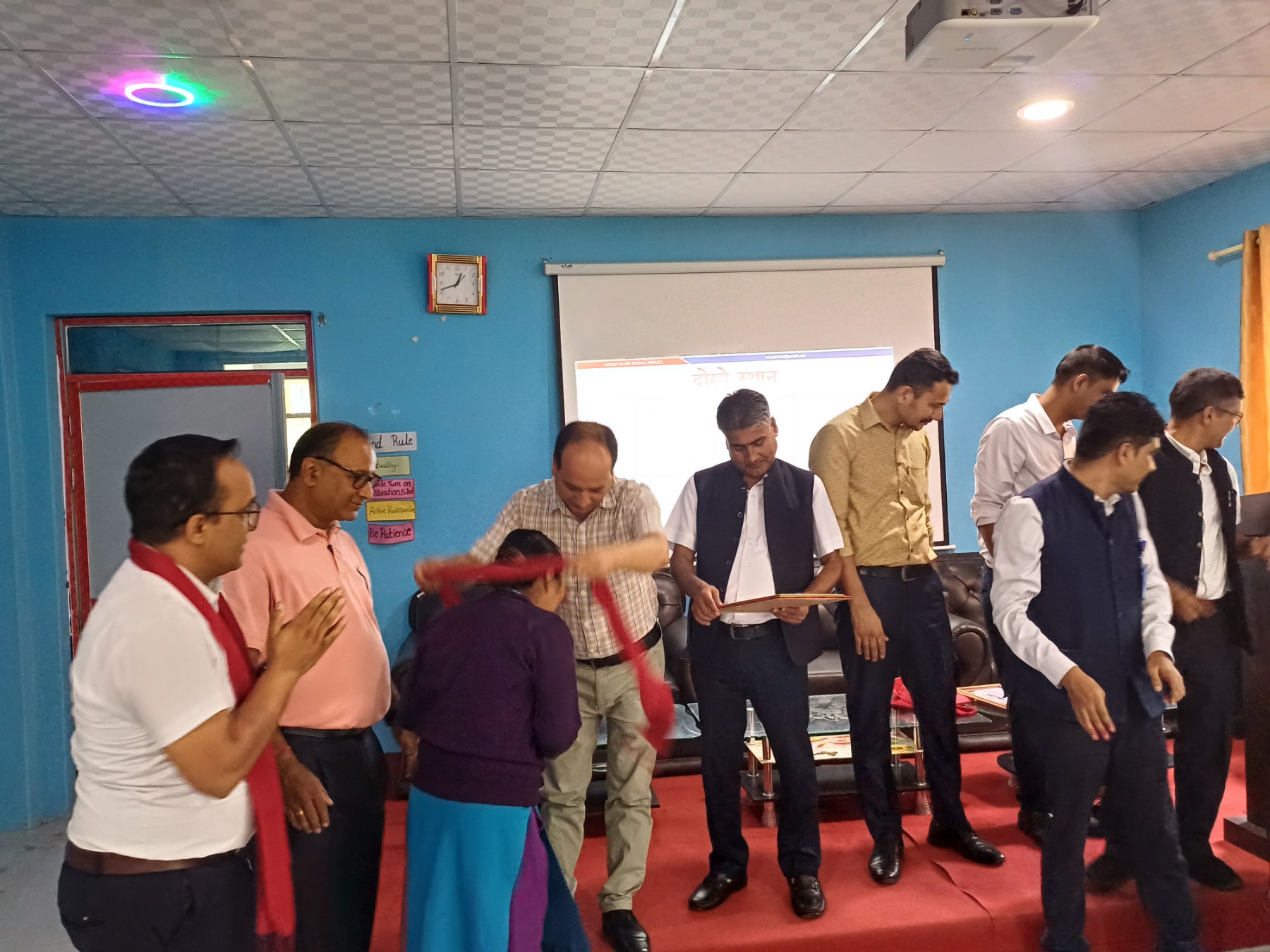 आर्थिक बर्ष २०८०/०८१ मा सम्पादित कार्यक्रम हरुको जिल्ला स्तरीय बार्षिक समिक्षा मिति; २०८१/०५/३० देखी ३१ गतेयोजना तर्जुमा गोष्टी