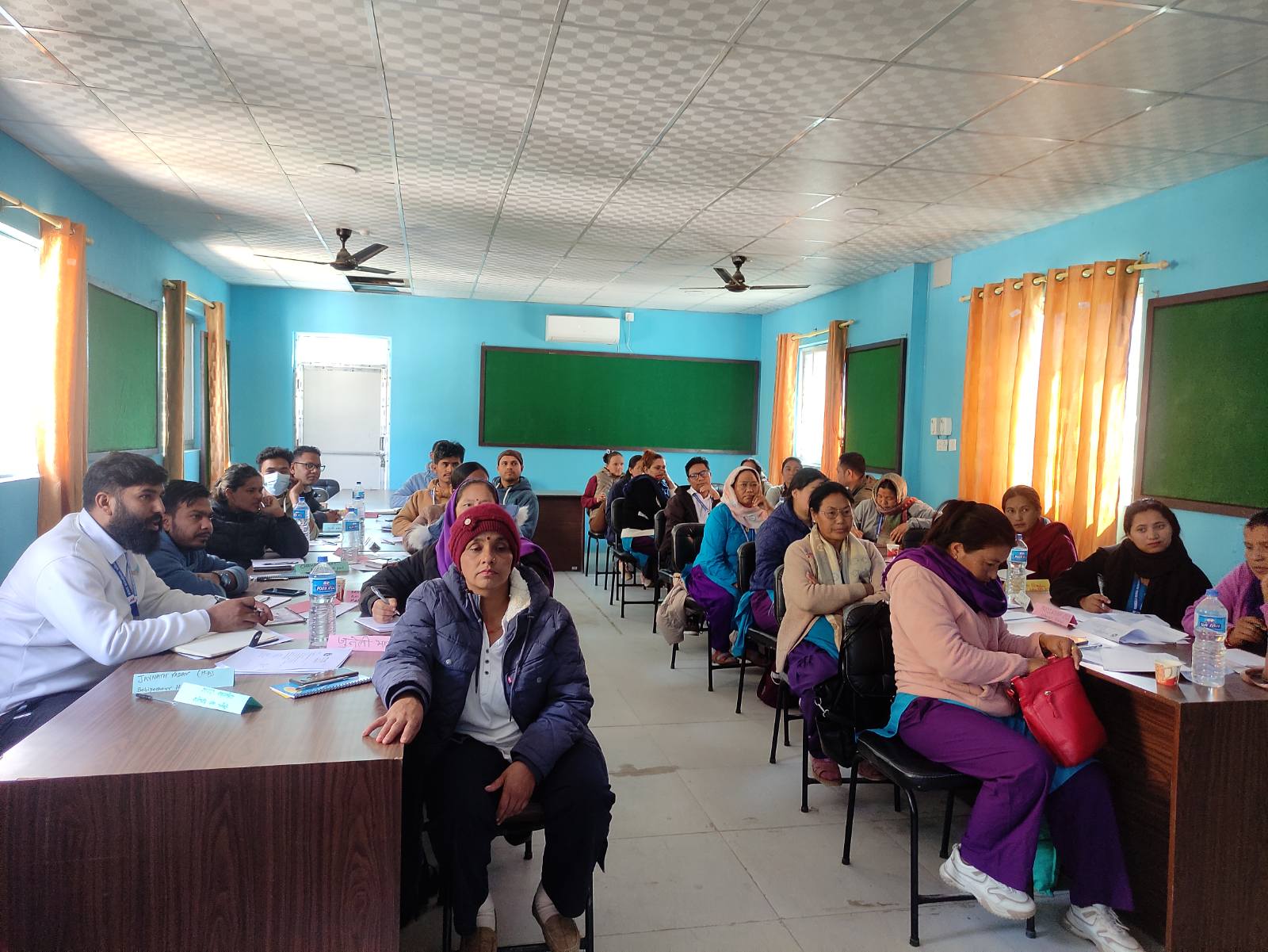 स्वास्थ्यकर्मीहरुको लागि खोप तथा सरसफाई प्रबर्द्धन सम्बन्धि २ दिने पुनर्ताजगी तालिम (पहिलो ब्याच )