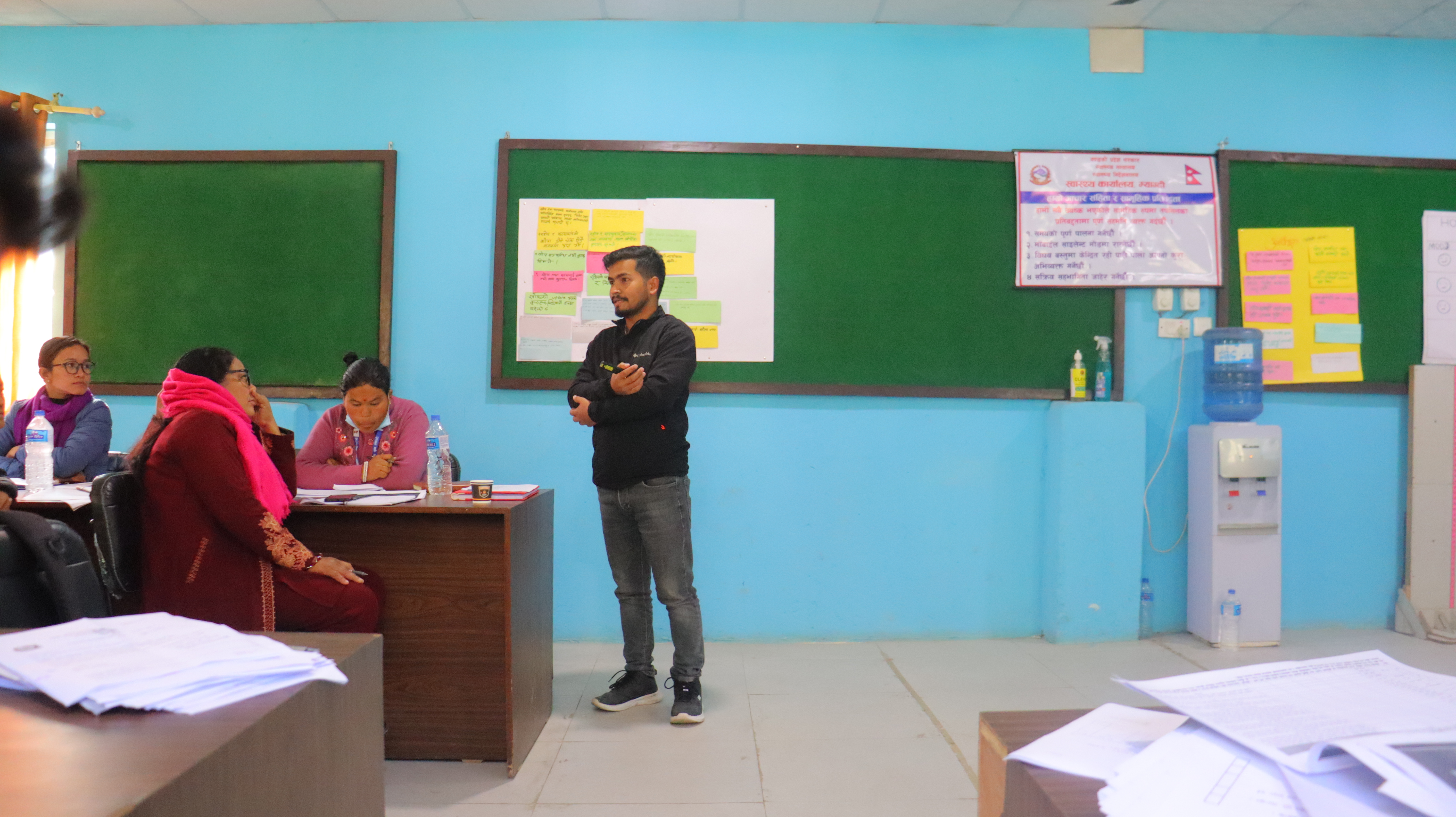 स्वास्थ्यकर्मीहरुको लागि खोप तथा सरसफाई प्रबर्द्धन सम्बन्धि २ दिने पुनर्ताजगी तालिम (चौथो ब्याच)