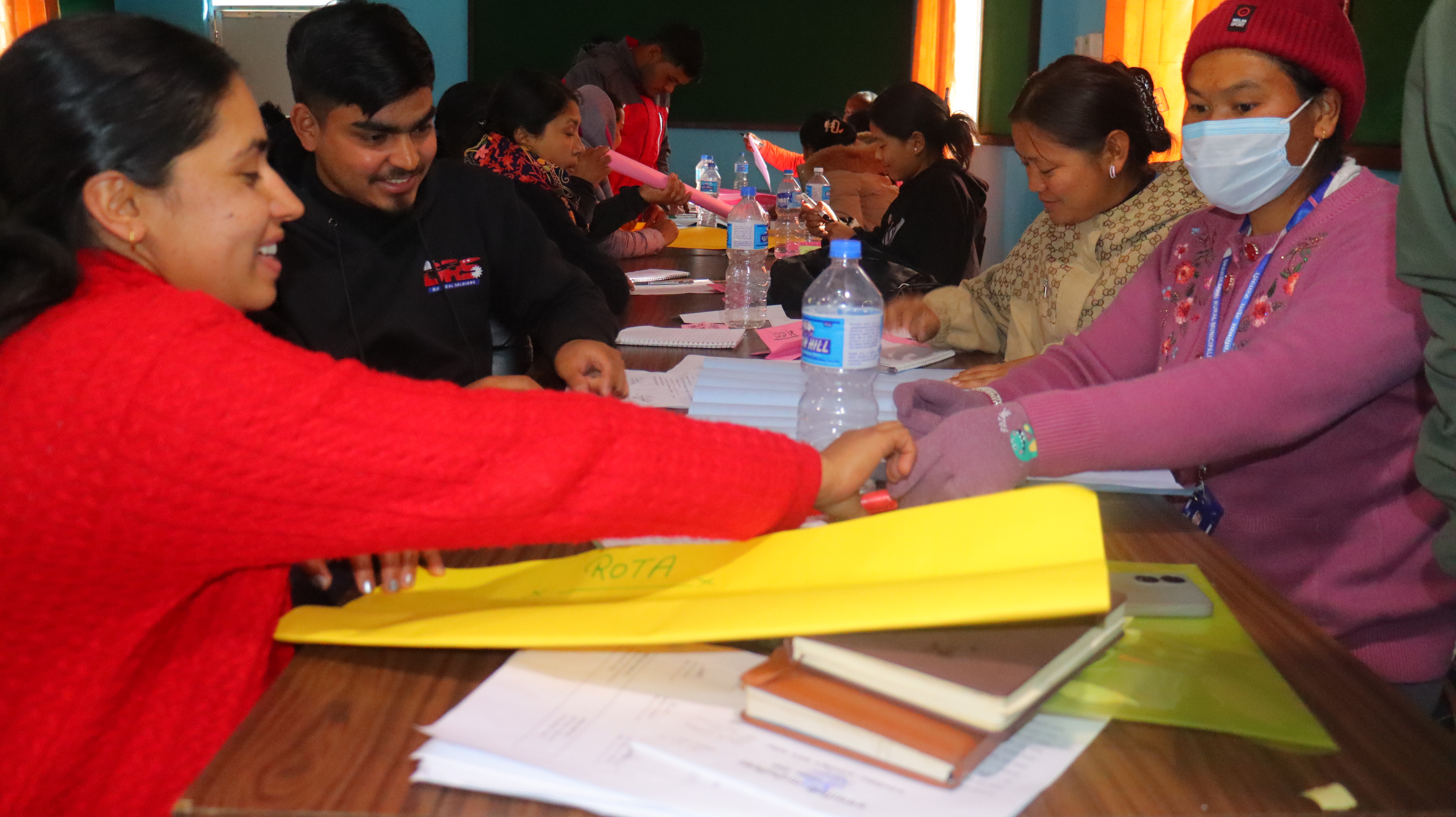 स्वास्थ्यकर्मीहरुको लागि खोप तथा सरसफाई प्रबर्द्धन सम्बन्धि २ दिने पुनर्ताजगी तालिम (चौथो ब्याच)